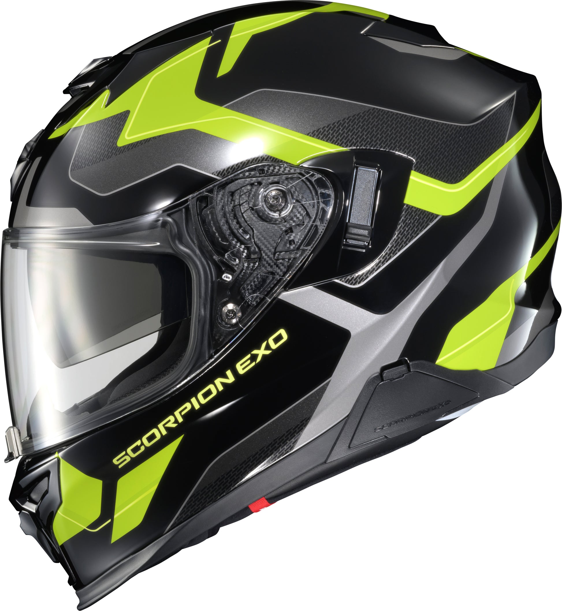 Exo T520 Full Face Helmet Zuse Black/Hi Viz Md