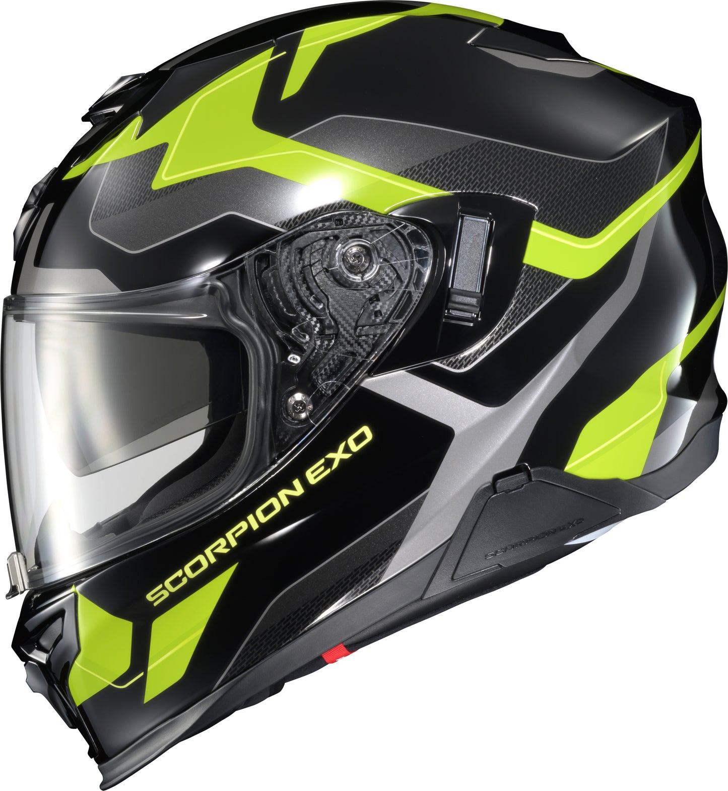 Exo T520 Full Face Helmet Zuse Black/Hi Viz Xl