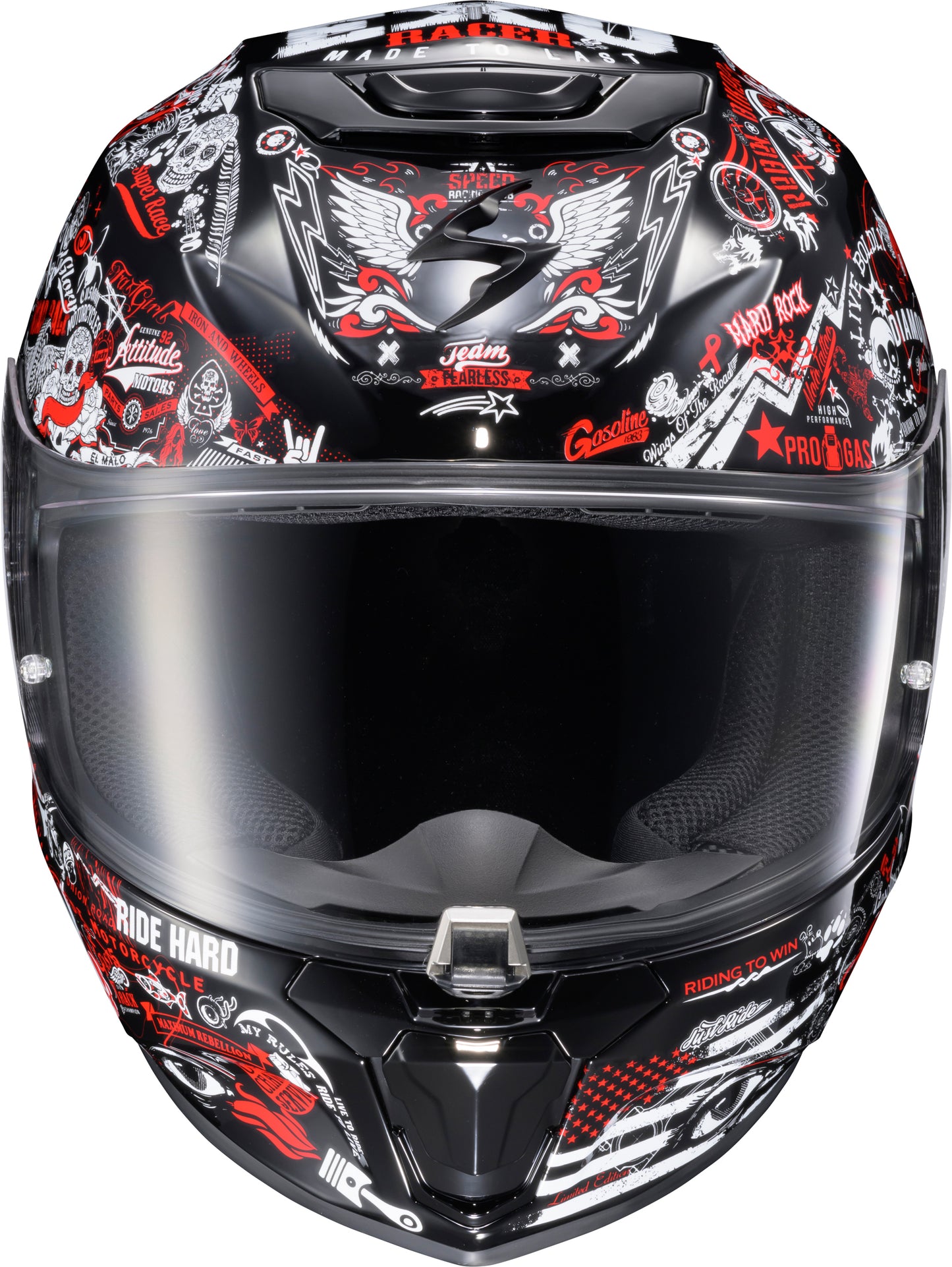 Exo R330 Full Face Helmet Shake 2 Red Md