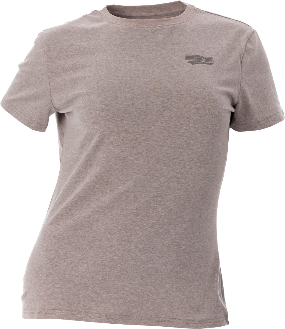 Dsg Casual Logo Tee Heathered Mauve Lg