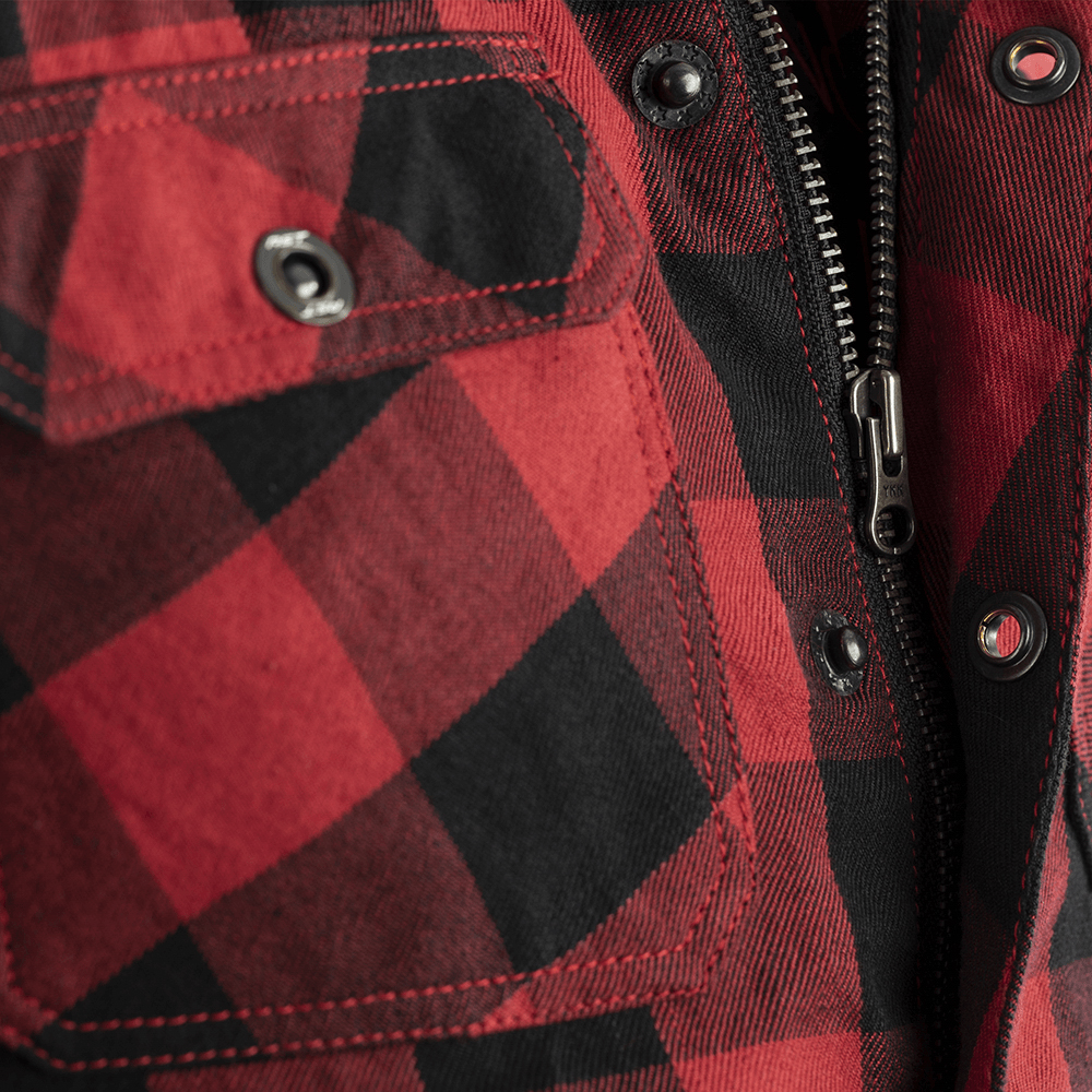 Lumberjack Ce Shirt Red Check Textile Sm