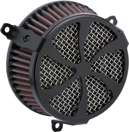 Air Intake Swept Black Kaw Vn900 06 19