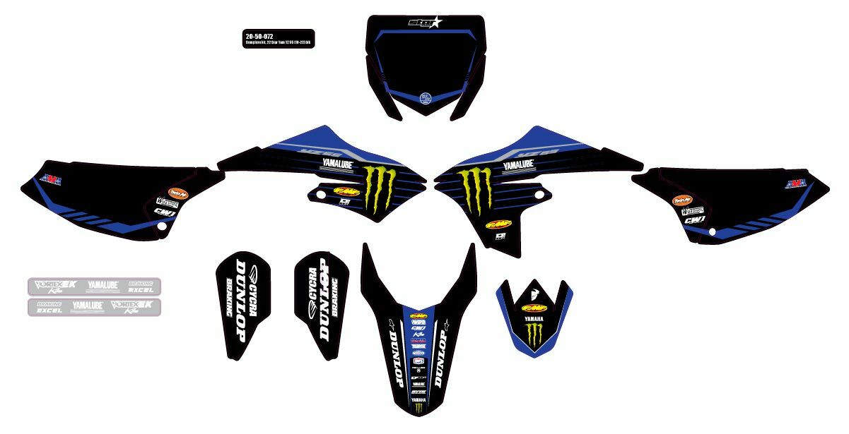Complete Kit 22 Star Yam White Bg