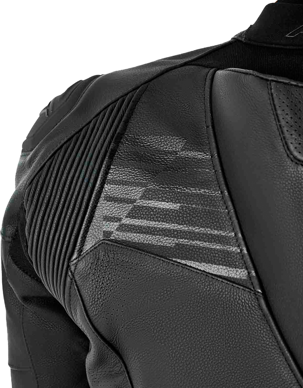 Tractech Evo D3o Jacket Black Leather Lg