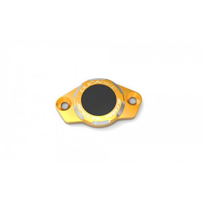 DBK Special Parts (Ducabike) Carbon Inlay Timing Inspection Cover for Ducati's