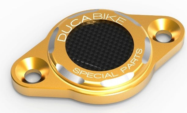 DBK Special Parts (Ducabike) Carbon Inlay Timing Inspection Cover for Ducati Panigale / Streetfighter / Multistrada V4 / S / R / Speciale