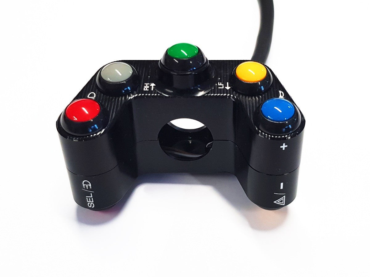 DBK Special Parts (Ducabike) 8 Button Left Hand Street Switch for Panigale / Streetfighter V4 / S / R / Speciale
