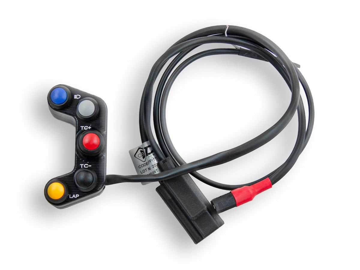 DBK Special Parts (Ducabike) Billet 7 Button Street LH Switch for BMW S1000RR (2020+)