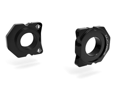 DBK Special Parts (Ducabike) Billet Chain Adjusters for the Ducati Multistrada V4