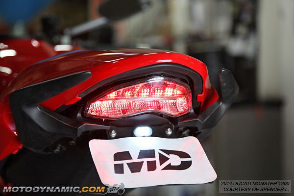 Motodynamic Sequential Integrated Taillight for Ducati Monster 1200 / 821 / 797 and Supersport 939 / 950 / S