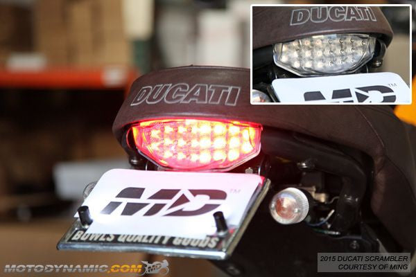 Motodynamic Sequential Integrated Taillight for Ducati Scrambler 800 / 400