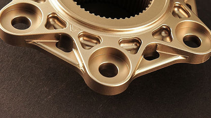 AEM FACTORY - 'D-SEI' DUCATI 6 HOLE ALUMINIUM BILLET LIGHTWEIGHT HUB FLANGE