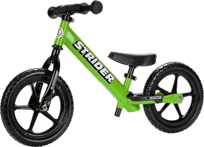 Strider 12 Sport Bike Green