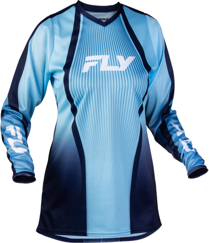 Women's F 16 Lift Jersey Aqua/Navy/White Lg
