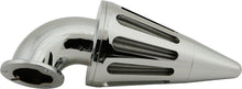Ram Air Filter Coned Chrome 4.5"X12"