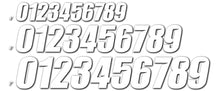 #0 White 6 Slash Series 3/Pk