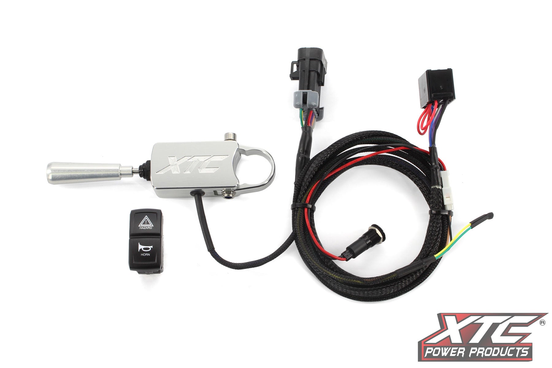 Auto Turn Signal Kit W/ Billet Lever And Front Drl Lights Kaw
