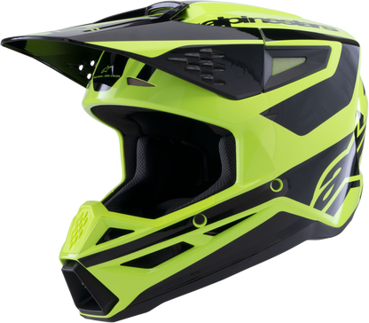 Sm3 Heat Helmet Yellow Fluo/Black Glossy Sm