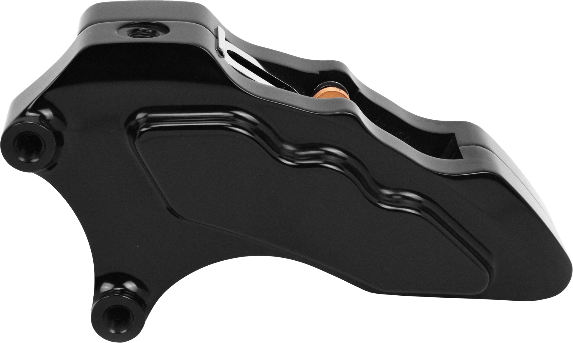6 Pist Diff Front Caliper L/H Black 00 Up W/ 13" Rotor