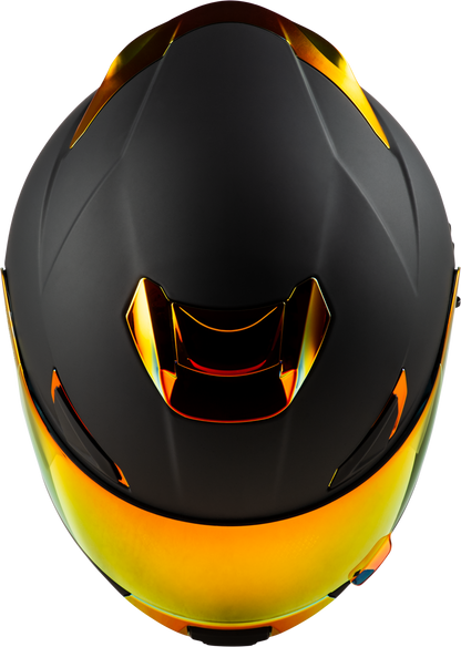 Sentinel Recon Helmet Matte Black/Fire Chrome 2x