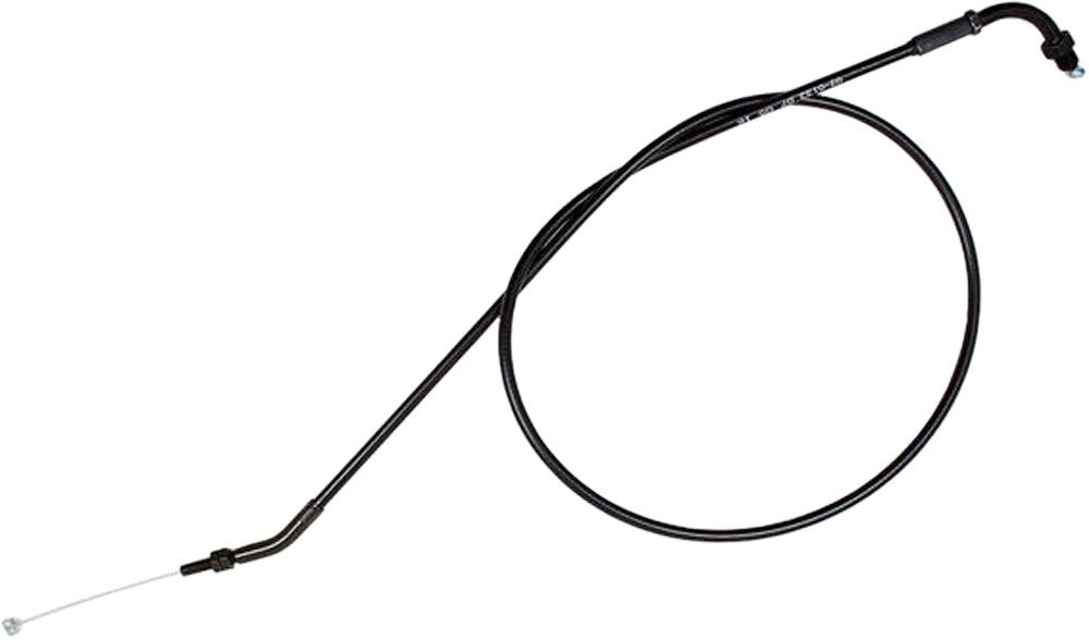 Black Vinyl Throttle Pull Cable