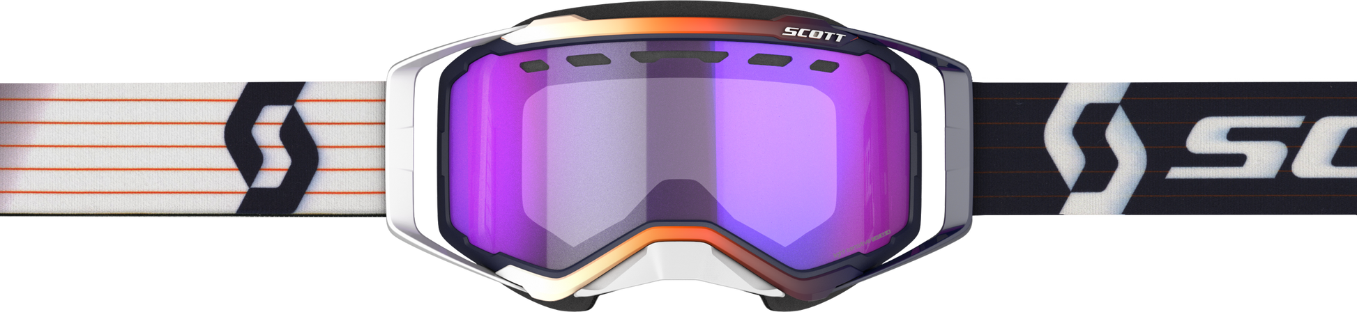 Prospect Goggle Snow Cross Ls Blue/White W/Ls Blue Chrome