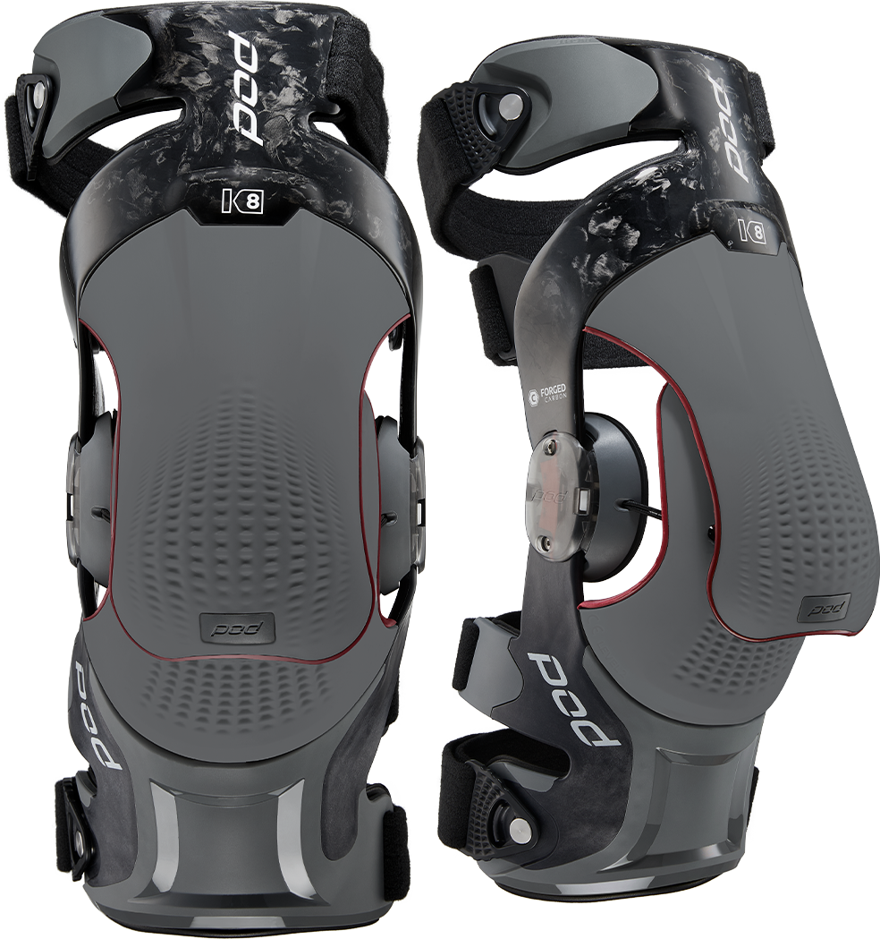 K8 3.0 Knee Brace Carbon (Pr) Carbon/Graphite Sm