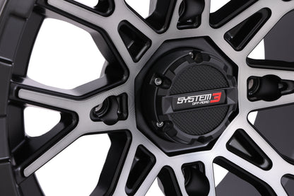 St6 Wheel 12x7 2+5 ( 47mm) 4/110 Matte Dark Tint