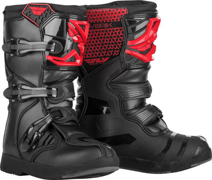Youth Maverik Boots Red/Black Sz 01