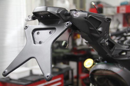 CARBONVANI - DUCATI 1299 PANIGALE CARBON FIBER LICENCE PLATE HOLDER (USA)