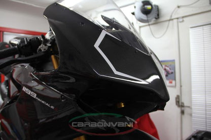 CARBONVANI - DUCATI 1199 PANIGALE CARBON FIBER HEADLIGHT FAIRING - RACING VERSION