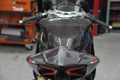 CARBONVANI - DUCATI 899 PANIGALE CARBON FIBER 3 PIECE TAIL SECTION  ROAD VERSION