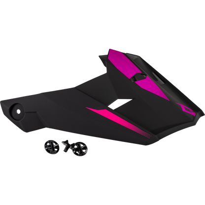Mx 46 Compound Visor Matte Black/Pink Xs Sm