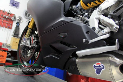 CARBONVANI - DUCATI 1199 PANIGALE BELLY PAN - ROAD VERSION