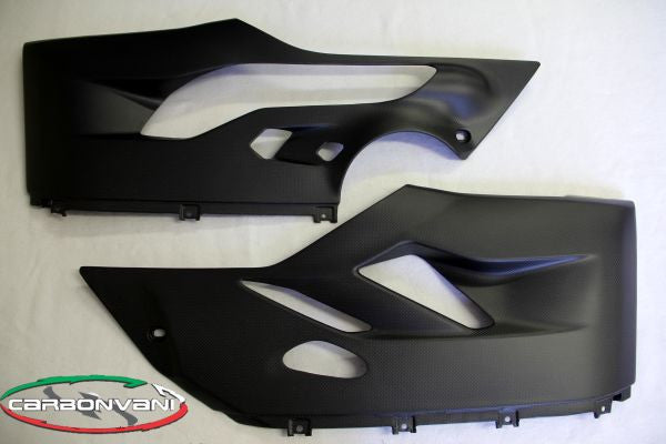 CARBONVANI - DUCATI 1299 PANIGALE CARBON FIBER BELLY PAN -? ROAD VERSION