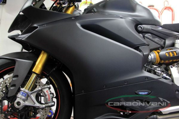 CARBONVANI - DUCATI 1199 PANIGALE CARBON FIBER RACING LH SIDE PANEL