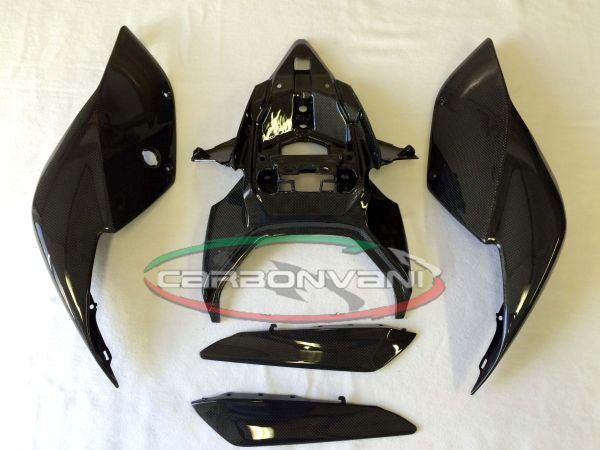 CARBONVANI - DUCATI 959 PANIGALE CARBON FIBER 4 PIECE TAIL SECTION  ROAD VERSION