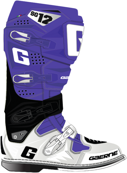 Sg12 Le Boot Purple/Black/White 09
