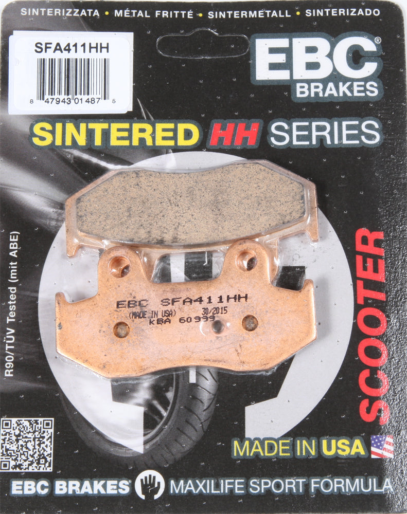Brake Pads Sfa411hh Double H Sintered