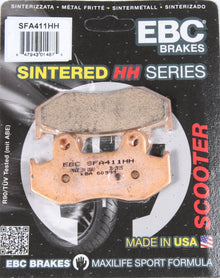 Brake Pads Sfa411hh Double H Sintered