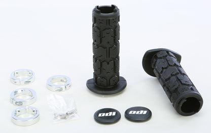 Atv Rogue Lockon Grip 130mm Black/Silver