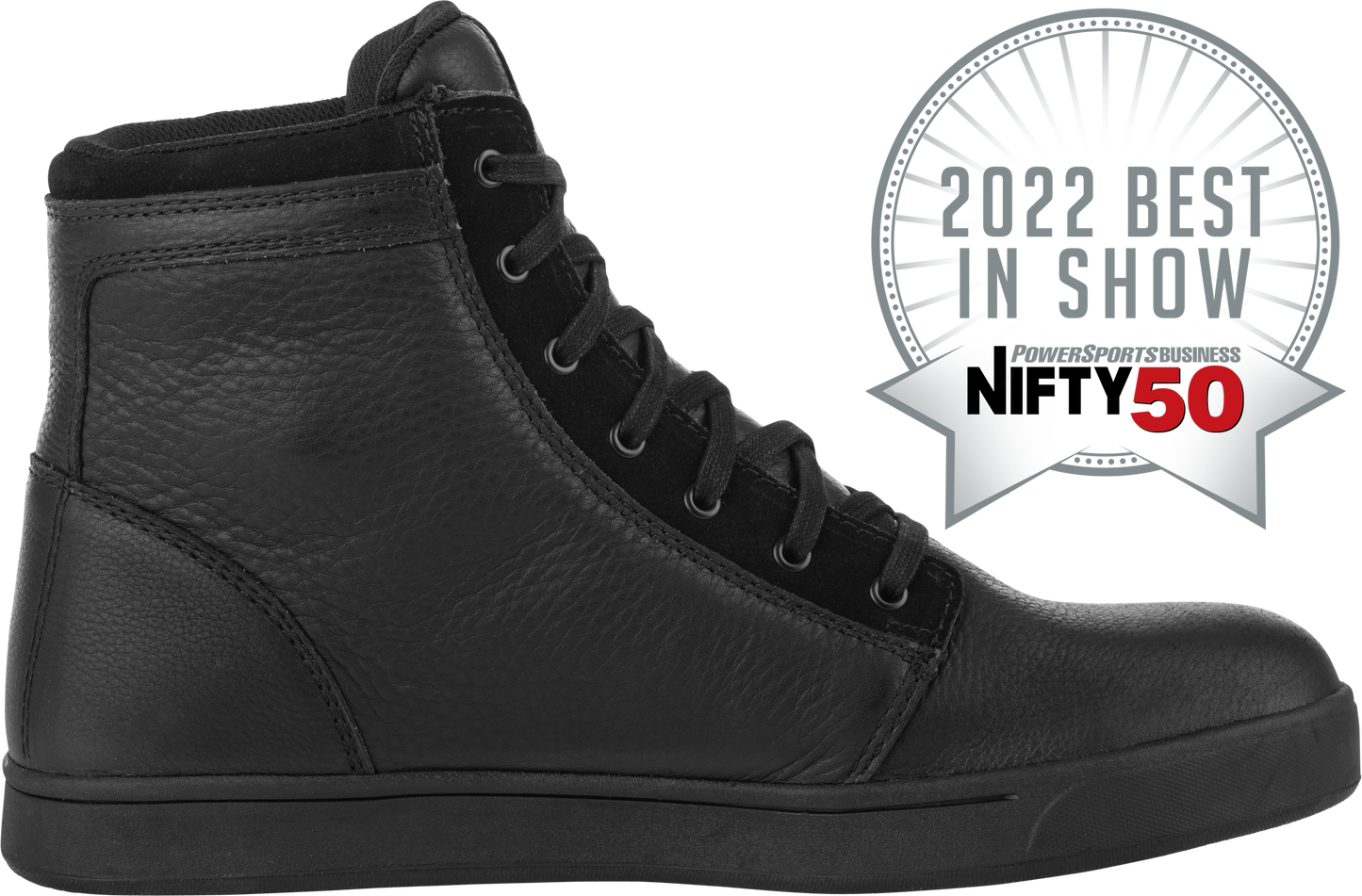 Axle Leather Waterproof Shoes Black/Black Sz 14