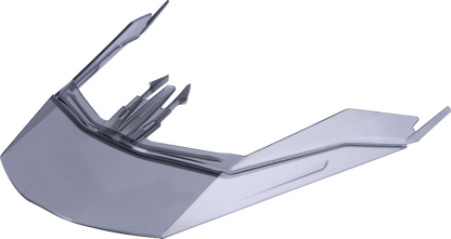 Visor Extension S M10 Transparent Dark