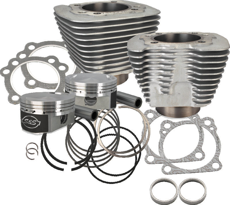 S&S Cycle 86-21 Sportster Models 1250cc Conversion Kit - Silver