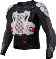 Honda Bionic + V2 Protection Jacket Blk/Wht/Blu/Br Red Xl
