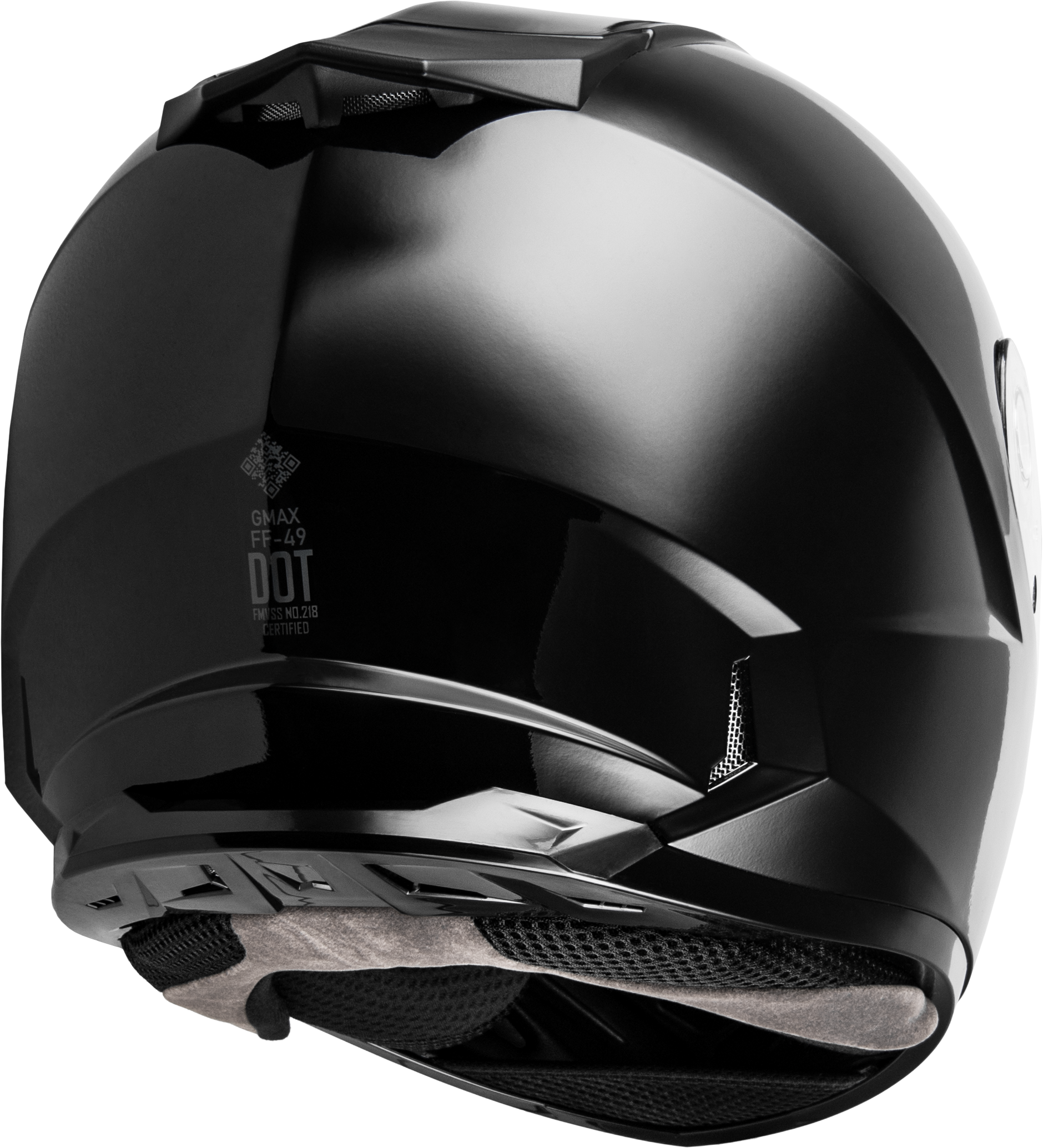 Ff 49 Solid Helmets Black Xl