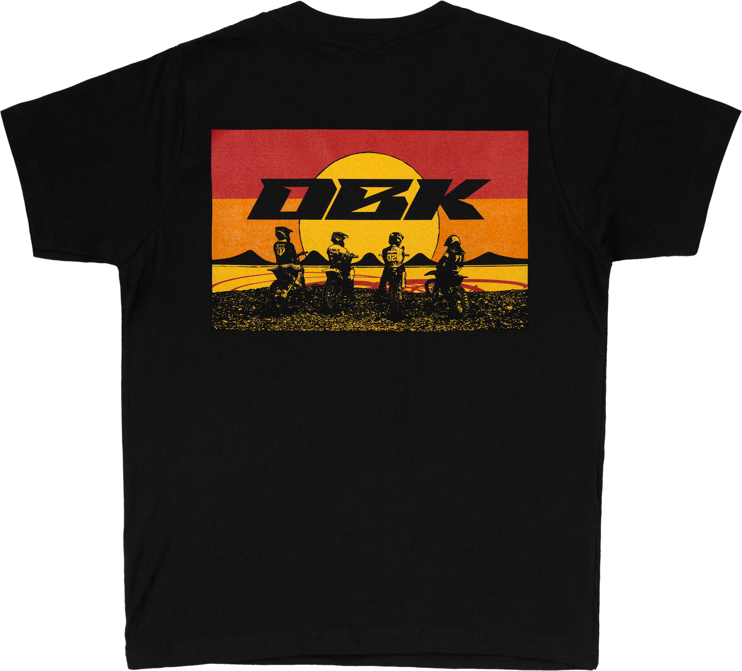 Sunday Stripe Youth Tee Black Ys