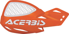 Uniko Vented Handguards Orange/White