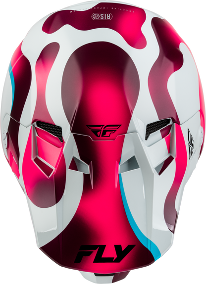 Formula Cc Vibe Helmet White/Pink/Blue Lg