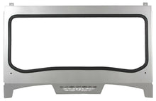 Asylum Front Windshield W/Pckt Sparkle Silver Metallic